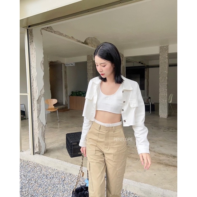 CARGO SPENDEX BROWN PANTS