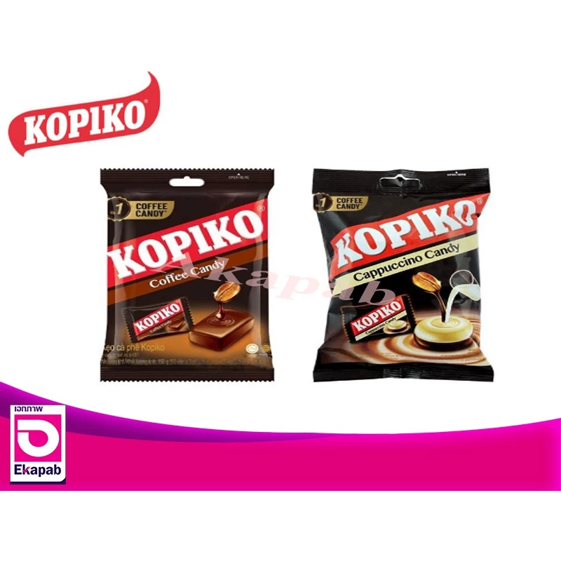 kopiko ลูกอมโกปิโก้ ถุง 100 เม็ด