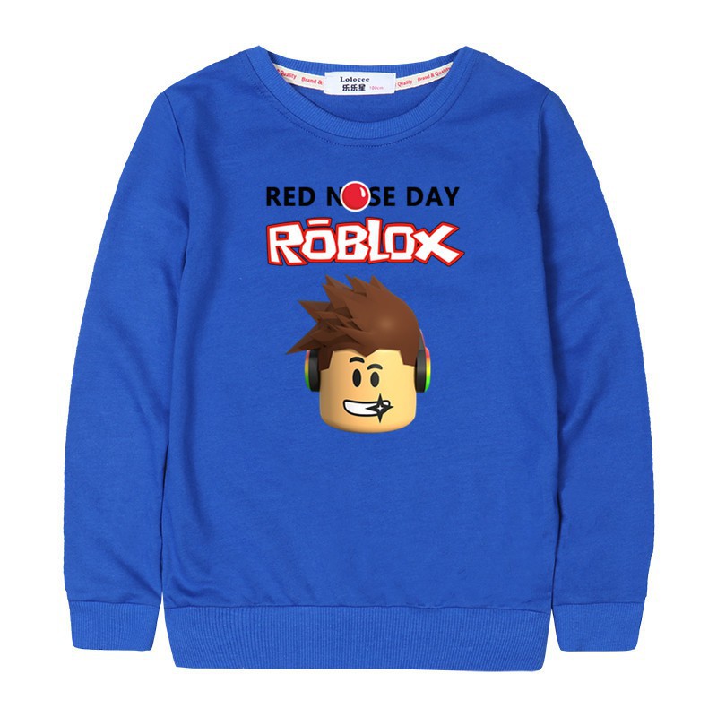 เสอสเวตเตอรเดกผชาย Roblox Boy Sweater Thin Cotton Fashion Kids Clothes - boy shirt roblox