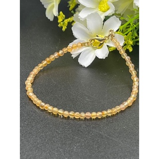 yellow agate 2mm for woman สีเหลืองอาเกต 2 มม. สำหรับผู้หญิง