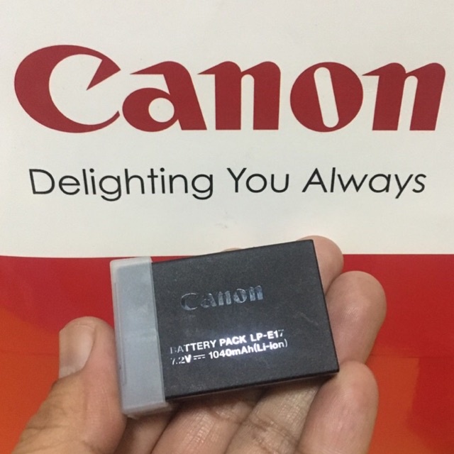 Battery Canon RP แบตเตอรี่ rp แคนนอน RP LPE17 ของแท้ มือสอง สภาพดี รับ