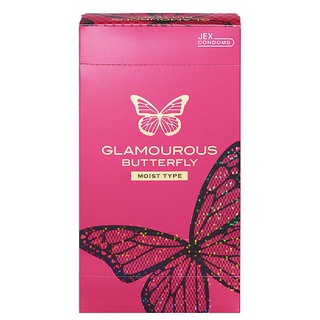 ถุงยางอนามัย Jex Glamourous Butterfly Moist