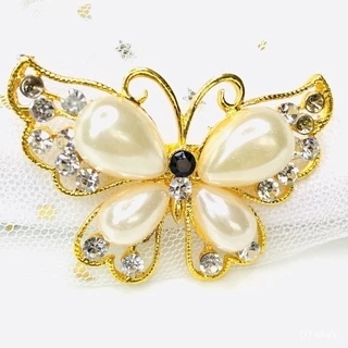 เข็มกลัดมุกอัลลอย เข็มกลัดแฟชั่น เข็มกลัดมุก เข็มกลัดทอง เข็มกลัดเงิน brooch ryzl