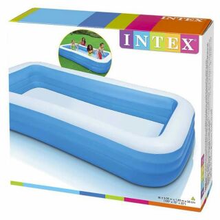 Intex 58484 สระว่ายน้ำเป่าลม  3 เมตร
💦ขนาด 305x183x56 ซม