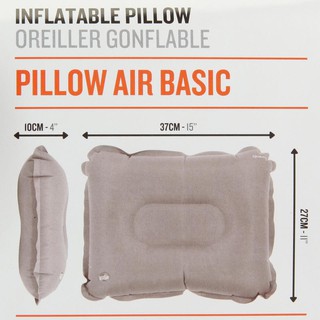 หมอนเป่าลม หมอนพกพา หมอน INFLATABLE CAMPING PILLOW หมอนเป่าลมสำหรับการตั้งแคมป์รุ่น Air Basic