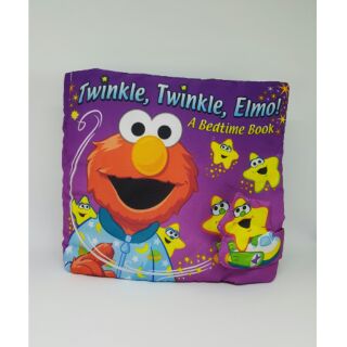 หนังสือผ้า Elmo เสริมพัฒนาการเด็กเล็ก ซักได้