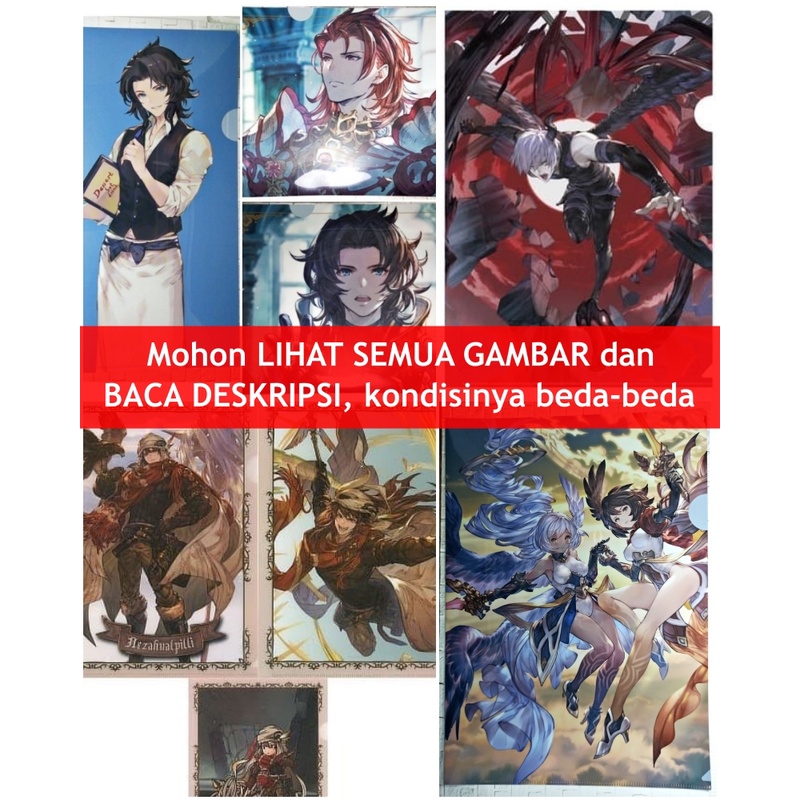 Granblue Fantasy GBF Clear File Nezahualpii Azazel Israel Lancelot Percival