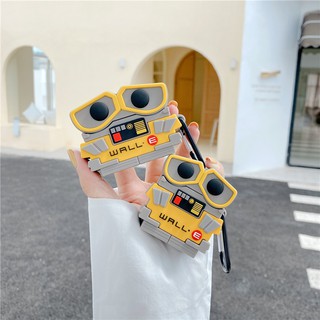 Cute cartoon Robot WALL·E เคสหูฟังบลูทูธไร้สาย compatible for Airpods 1 2 3 Pro