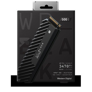 WD (เอสเอสดี) SSD BLACK SN750 500GB M.2 PCIe Gen3 (WDS500G3XHC) READ 3470 MB/