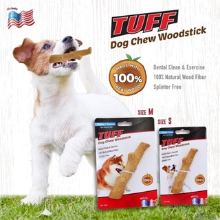 TUFF Dog chew woodstick ไม้ขัดฟันธรรมชาติ ทานได้ไม่อันตราย