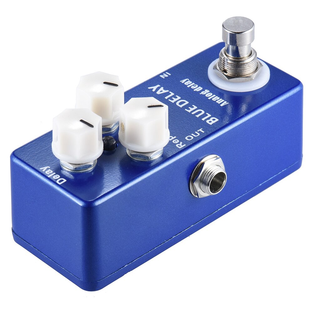 Mosky Deep Blue Delay Mini Guitar Effect Pedal True Bypass Blue Color Guitar Parts