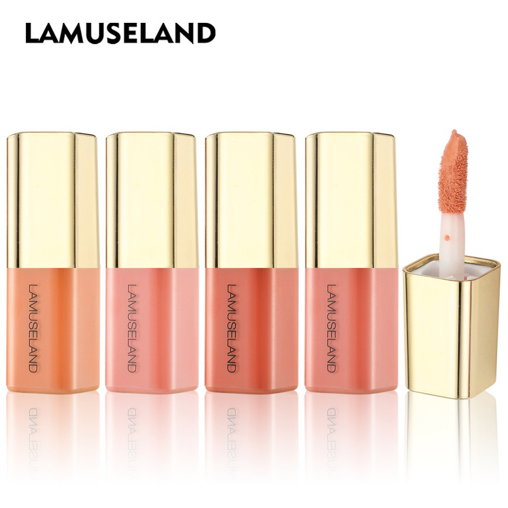 [Wholesale] Lamuseland บลัชออน เนื้อลิขวิด ขนาดเล็ก มี 4 สี