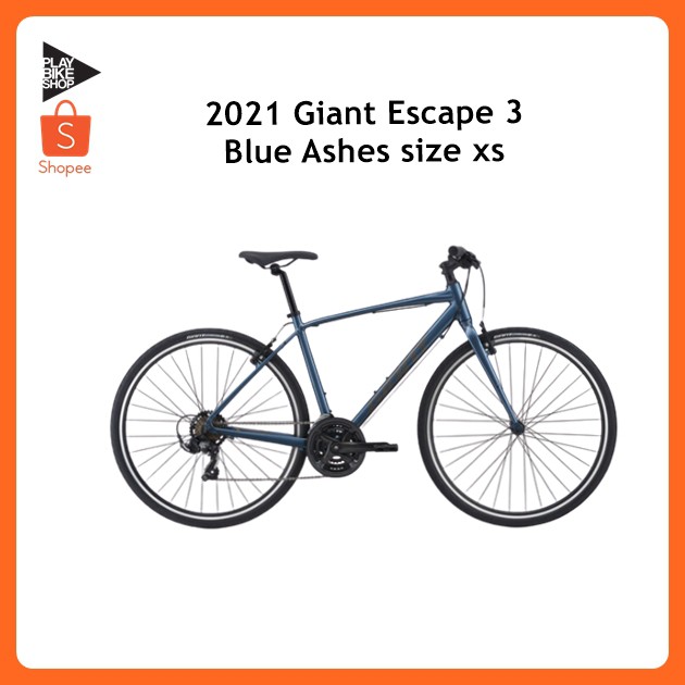 จ กรยาน Giant Escape 3 ส ฟ าเทา Blue Ashes รห ส Shopee Thailand