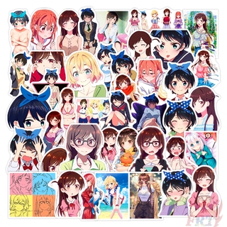 ❉ Ichinose Chizuru Asami Nanami Sakurasawa Sumi - Girlfriend Anime Girls สติ๊กเกอร์ ❉ 50Pcs/Set Waterproof DIY Fashion Decals Doodle สติ๊กเกอร์