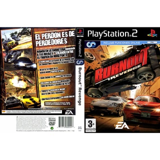 แผ่นเกมส์ PS2 Burnout Revenge   คุณภาพ ส่งไว (DVD)