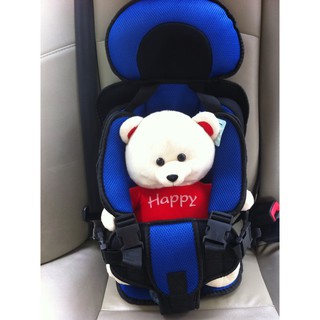 Premium Kids คาร์ซีทแบบพกพา มือหนึ่ง น้ำเงิน / คาร์ซีท / carseat / คาร์ซีทเด็กโต / คาร์ซีทเด็ก แบบพกพา / คาร์ซีทราคาถูก