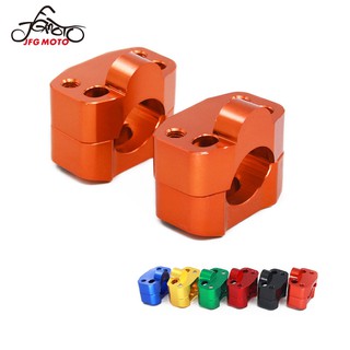 JFG moto Handle Bar Fat Bar Mount universal for crf klx ktm honda yz xr xtz yamaha Clamps Risers Adaptor