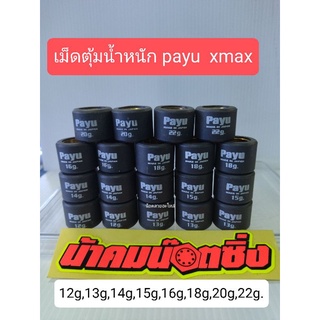 น้าคมน็อตซิ่ง เม็ดตุ้มน้ำหนัก คาร์บอน payu xmax  มีขนาด12g,13g,14g,15g,16g,17g,18g,19g,20g,22g,23g.21g.(ราคาต่อ1เม็ด)