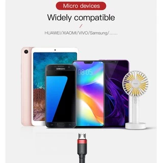 🔥ถูก/แท้🔥BASEUS สายชาร์จเร็ว สายถัก Android Micro USB รองรับ Fast Charge 2.4A สายชาร์จแอนดรอย สายไมโคร สายMicro