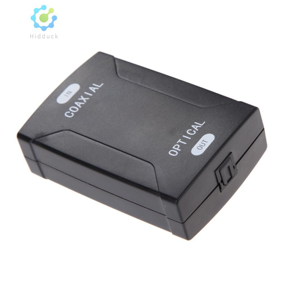 Hidduck อะแดปเตอร์แปลงเสียงดิจิตอล Coaxial Rca To Optical Toslink Spdif (ปลั๊ก Us) #7