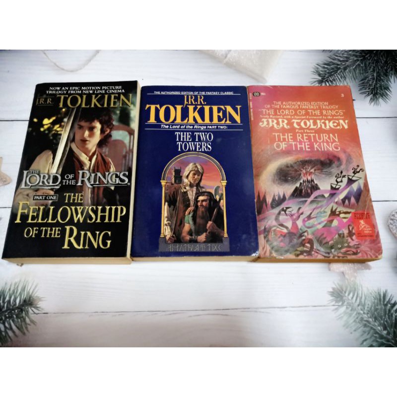 The​ Lord​ of​ The​ Rings​ (English​ version)​ 3เล่ม​ J.R.R.​ Tolkien