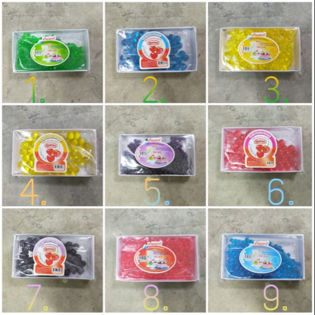 ฮาลาล Halal Imperial Queen Mini Cherry Jelly วุ้นสำเร็จรูป สำหรับตกแต่งเค้ก น้ำแข็งใส ดึ๋งดึ๋ง หนึบ