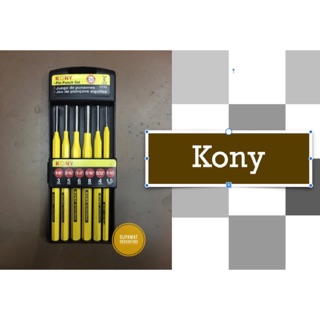 Kony เหล็กส่ง เหล็กตอก 6ตัว/ชุด CT-06