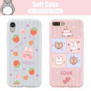 เคสโทรศัพท์ แบบนิ่ม พิมพ์ลายการ์ตูนน่ารัก สำหรับ Samsung Galaxy A105 A30 M10S A70 A50S A71 A30S A10 S10 A70S Note 10 Pro 9 N960 A305 A205 A51 A20S M10 A10S A50 A20