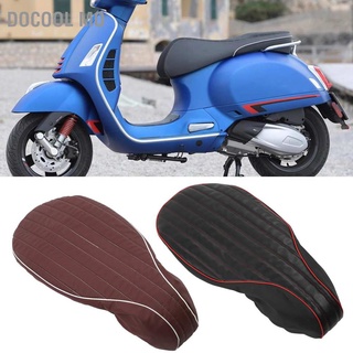 ผ้าคลุมเบาะรถจักรยานยนต์ แบบหนัง ใส่สบาย แบบเปลี่ยน สําหรับ Vespa 125 150 Sprint Fast Ts Super Vbb Vba Vnb Gtr Gl Gt