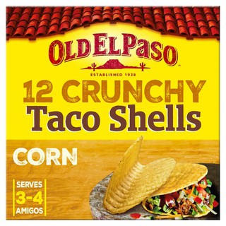 ถูกที่สุด✅  Oldelpaso Taco Shells 156g.คุณภาพระดับพรีเมี่ยม