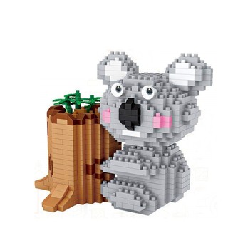 LOZ เลโก้จิ๋ว iBlockFun Koala Pen Vase (รหัสสินค้า 9212)