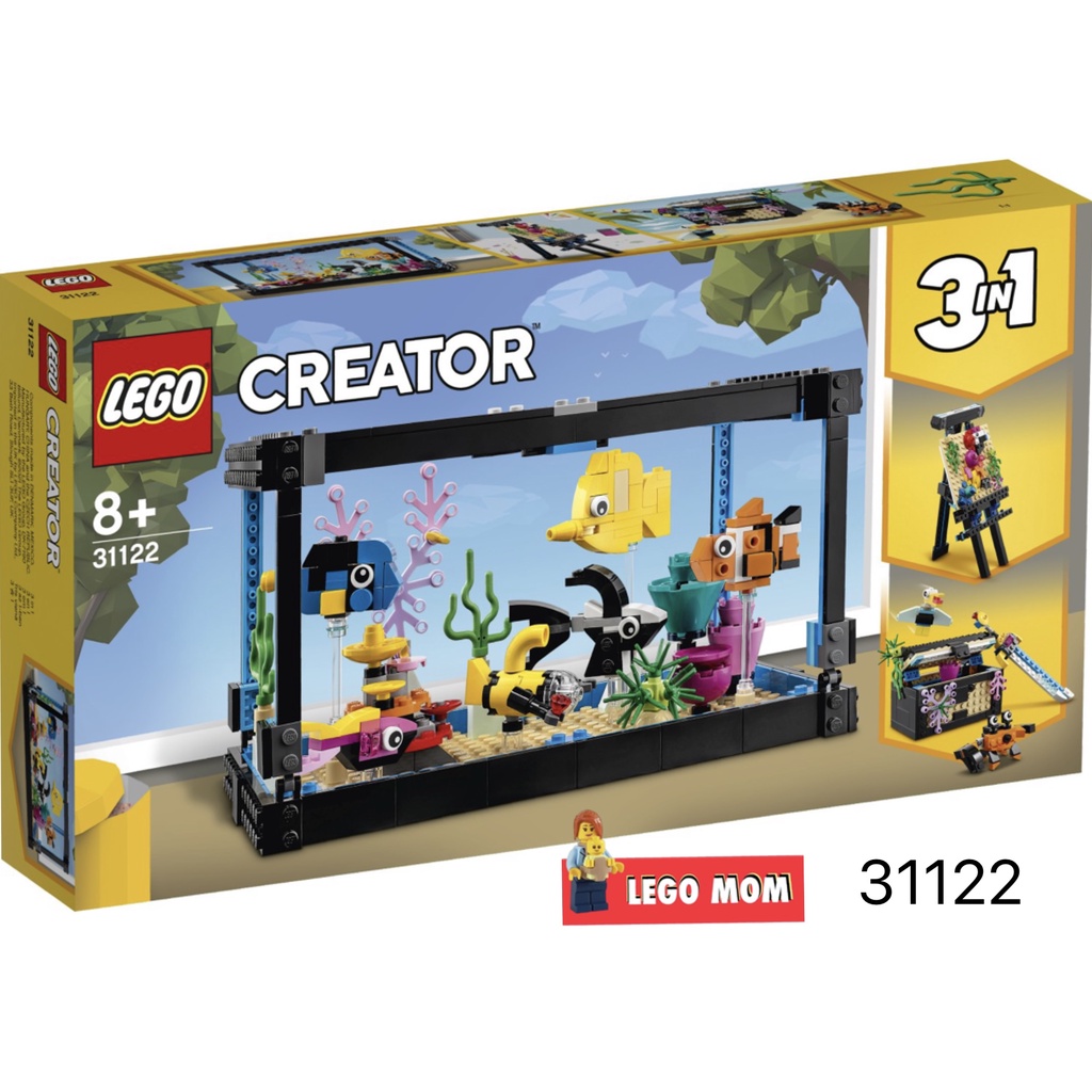 LEGO 31122 Creator 3 in 1 : Fish Tank แท้ 100% [LEGO MOM]