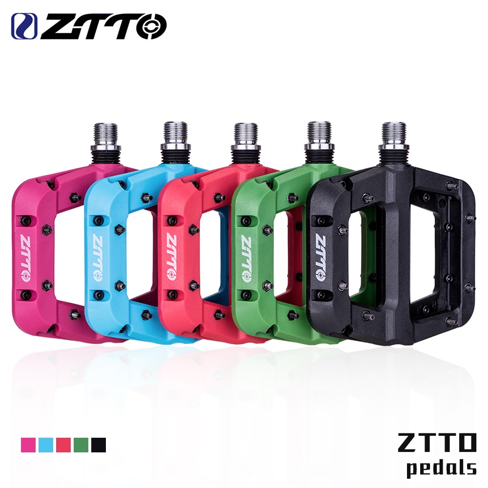 Ztto ที่เหยียบเท้าไนล่อน กันลื่น น้ําหนักเบา สําหรับจักรยานเสือภูเขา XC BMX 2