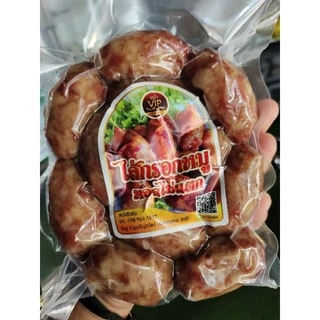ไส้กรอกหมูทอดไม่แตก🐷 (หมูล้วน)12ลูก น้ำหนัก ประมาณ450-500กรัม
