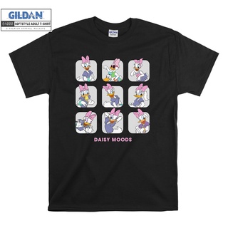 [COD]Gildan เสื้อยืด โอเวอร์ไซซ์ พิมพ์ลาย Disney Duck Moods น่ารัก สําหรับเด็ก Unisex 6612S-5XL