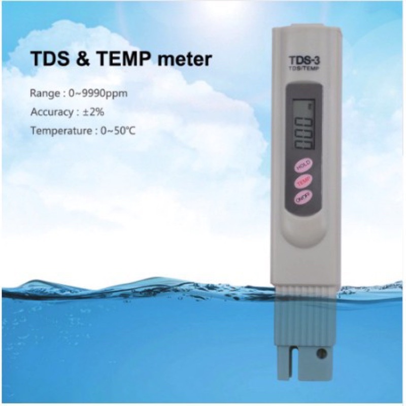 TDS MEASUREMENT PEN, MEASUREMENT OF HYDROPOWER SOLUTION และคุณภาพน้ํา