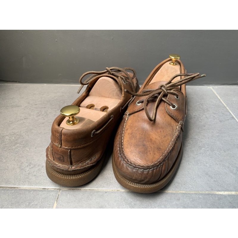 Sperry - boat shoes 2 eyes หนังแท้ size 11US