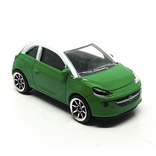 Majorette OPEL ADAM - White Roof - Green Color /Wheels 8S /scale 1/55 (3 inches) no Package