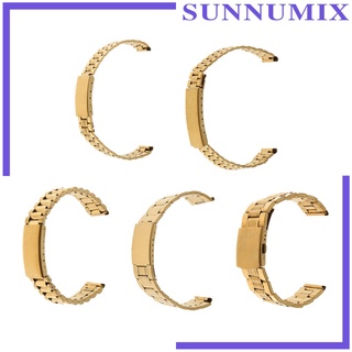 [Sunnimix] สายนาฬิกาข้อมือสแตนเลสโลหะสีทอง 12 มม. สําหรับผู้ชาย