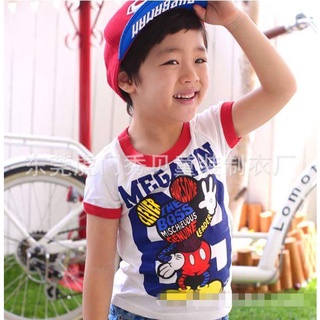 เสื้อยืดเด็ก เสื้อเด็กน่ารัก เสื้อเด็กผู้ชาย 1-6 ขวบ