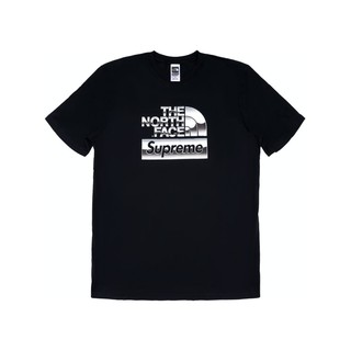 PROSPER - Supreme x The North Face Metallic Logo Tee Black