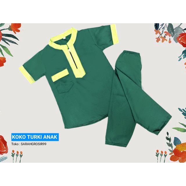 ใหม่ล่าสุด PAKISTAN ZIPPER CHILDREN& 39;S TURKISH KOKO อายุ 1-8 ปีและ