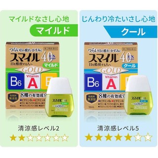 LION Smile 40EX Gold 13ml  สำหรับผู้ที่ใช้สายตาอย่าหนัก