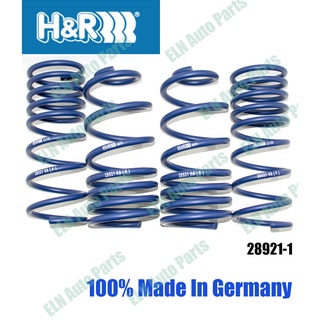 H&amp;R สปริงโหลด (lowering spring) NISSAN Almera ปี 2010 เตี้ยลง หน้า 35 หลัง 20 มิล