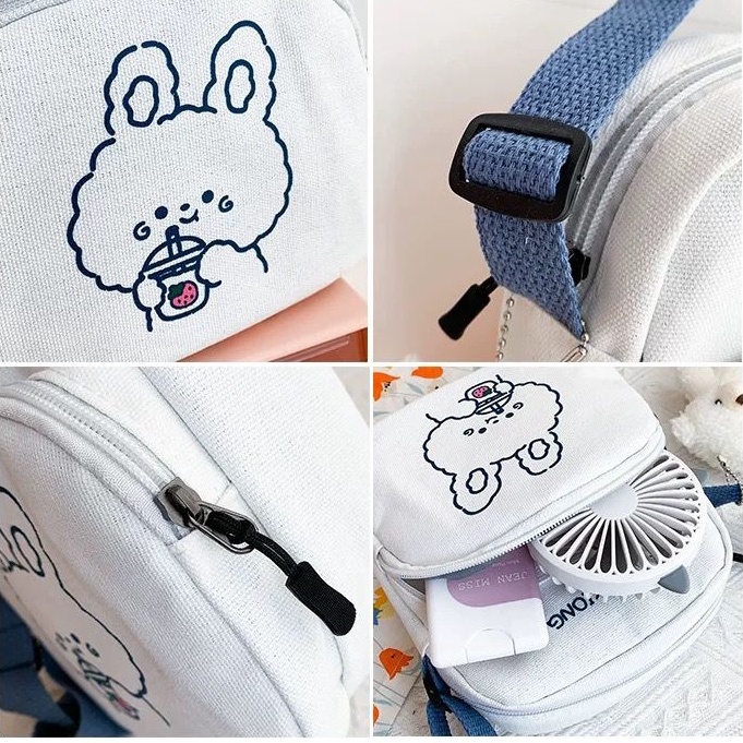 กระเป๋าแฟชั่น กระเป๋าสะพายพาดลำตัว กระเป๋าผู้หญิง - รูปที่ 5