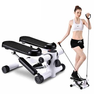 Spint Mini Stepper เครื่องบริหารต้นขา เอว น่อง แบบสเต็ป เครื่องออกกำลังกาย Mini Stepper มาพร้อมสายแรงต้าน