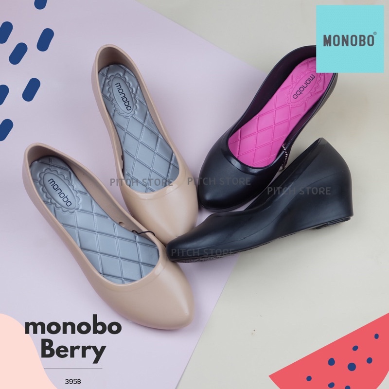 Monobo รองเท้าคัชชู ส้น 1.5 นิ้ว รุ่น berry คละสี