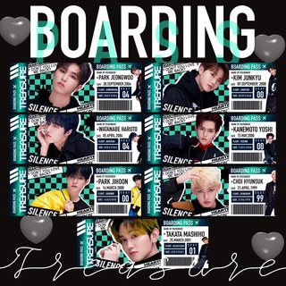 ✈️ Boarding Pass ✈️ ตั๋วเครื่องบิน Treasure