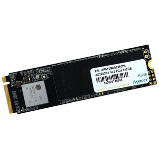 APACER SSD(เอสเอสดี)Apacer SSD NVMe 512GB AS2280P4 M.2 PCIe Standard (Single) (AP512GAS2280P4-1) Sequential Read:Up to 2