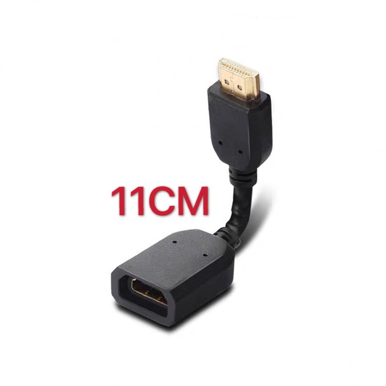 11cm-50cmHDMI V1.4 High Speed 3D TV EXTENSION Lead Male to Female Cable black